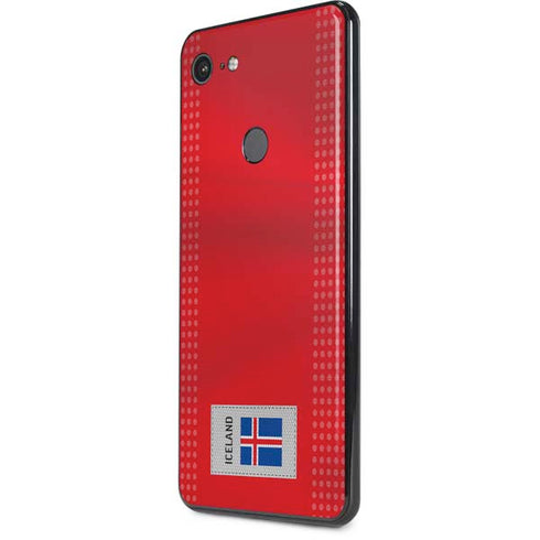Iceland Soccer Flag Google Pixel 3 XL Skin